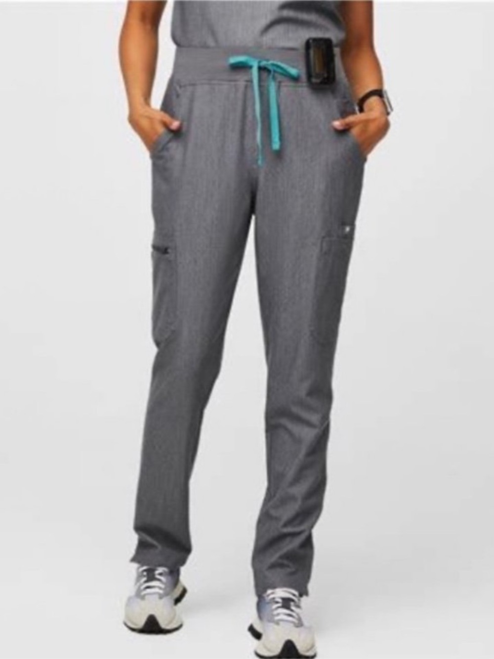 Figs High Waisted Yola Skinny Scrub Pants